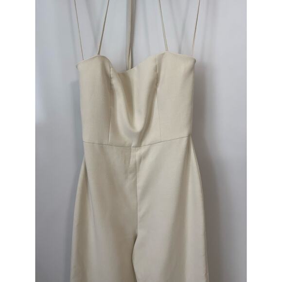 Alexis Rohani Halter Jumpsuit White Size S - Picture 4 of 13